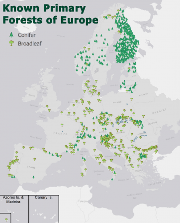 Agriculture and forestry have transformed much of Europe – but truly wild places still exist!