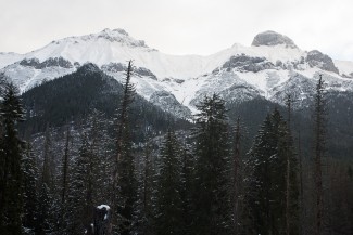 Ridge of Belianske Tatry.